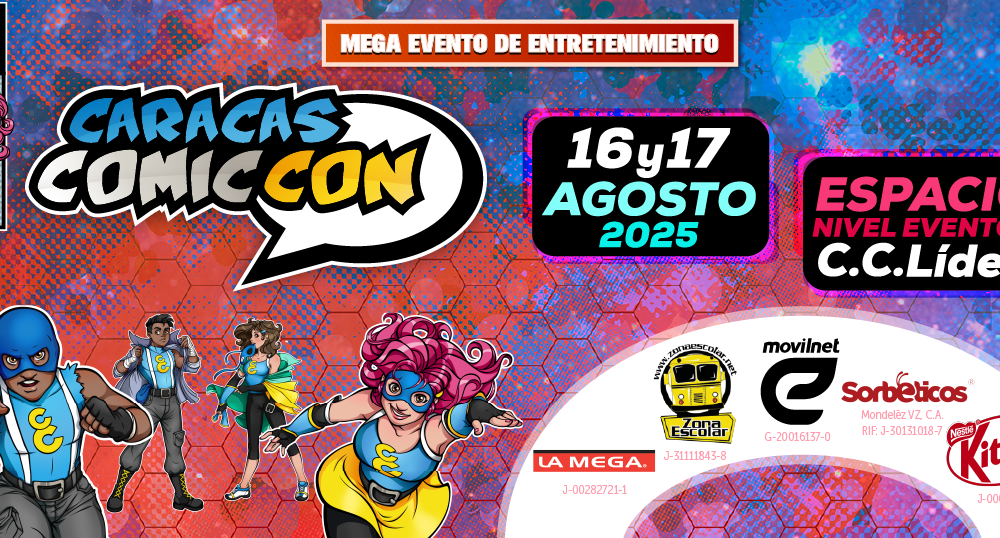 Caracas Comic Con celebra 15 años con invitados internacionales