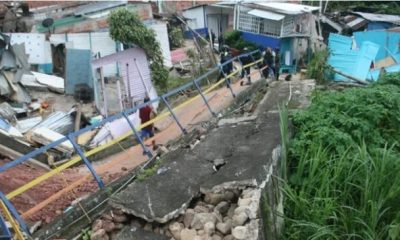 Táchira registra colapso de 304 viviendas tras intensas lluvias