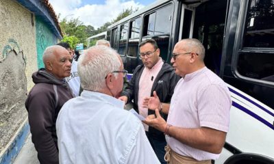 El alcalde Edgar Laya encabezó la entrega de la nueva concesión de transporte en la ruta Figueroa–Coche–Redoma.