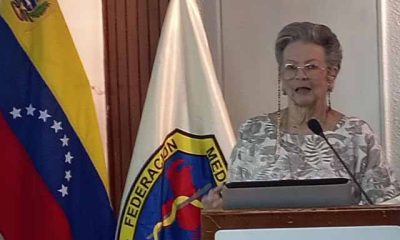 Isis Nezer de Landaeta planteó actualizar el Código de Deontología Médica durante los actos por el 80 aniversario de la FMV