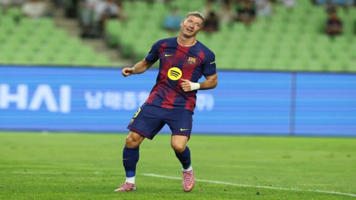 Lewandowski será baja para el Trofeo Joan Gamper