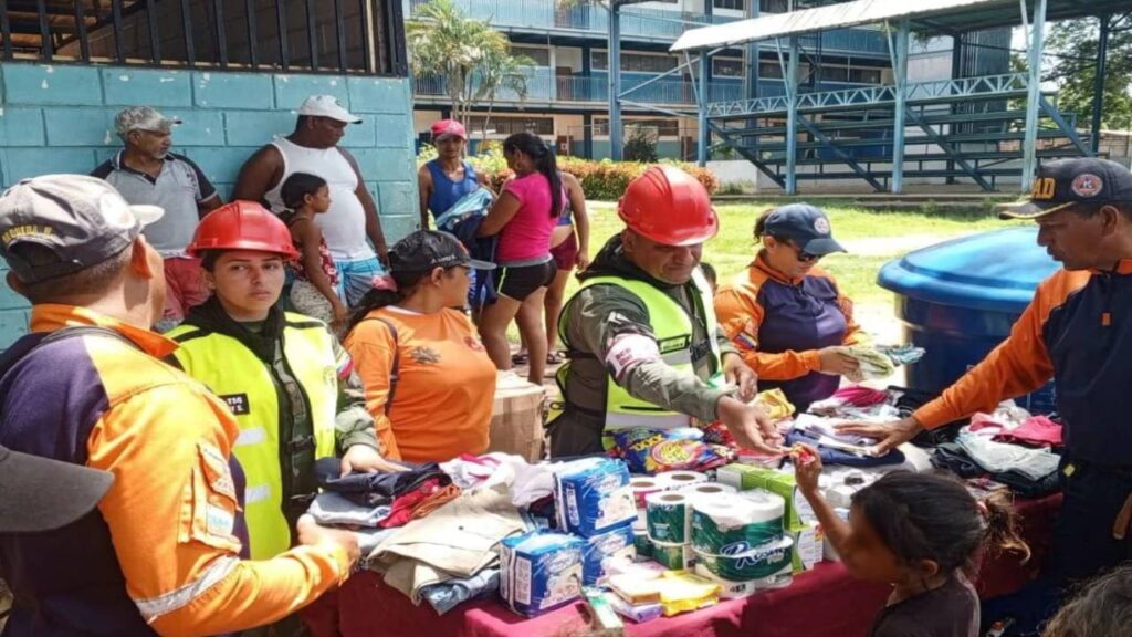 SNGR brinda ayuda humanitaria a afectados por crecida del Orinoco