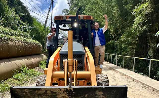 El alcalde Edgar Laya presentó su balance de gestión tras 15 días de trabajo en Los Salias