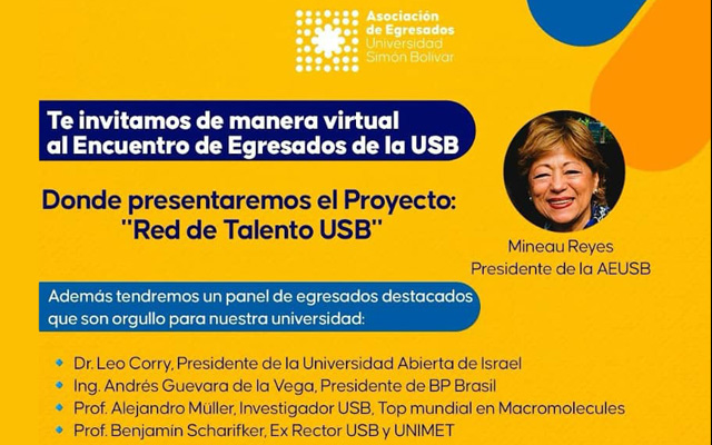 Egresados de la Universidad Simón Bolívar se reunirán en Madrid y vía Zoom para fortalecer su red de talento y liderazgo mundial.