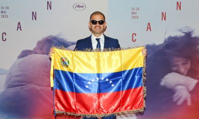 El director Carlos Daniel Alvarado durante su participación en el Festival de Venecia 2025.