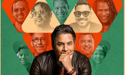 Daniel Sarcos durante la grabación de “Yo No Soy Diferente”.