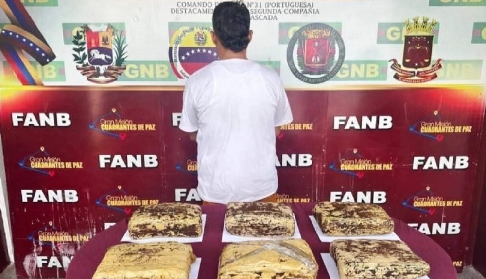 GNB incauta más de seis kilos de droga