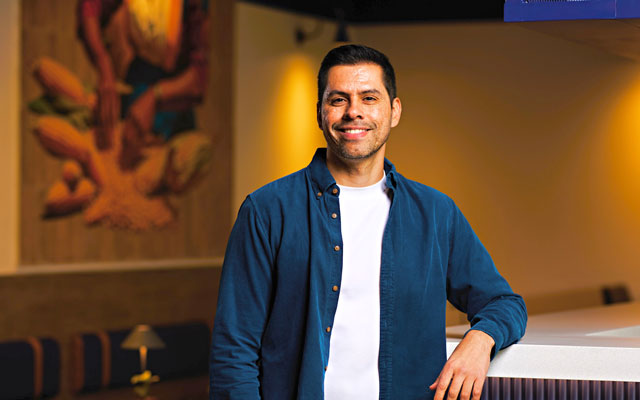 Ernesto Moreno, fundador de Arepa & Co