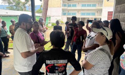 Estudiantes y docentes disfrutan de las nuevas instalaciones de la Unidad Educativa Evaristo González Palma en Altagracia de la Montaña.