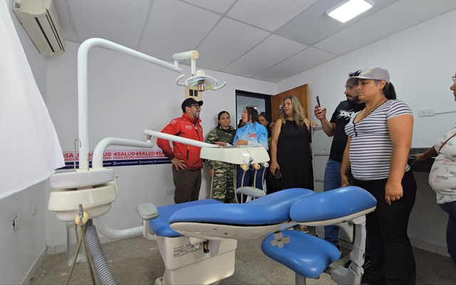 Inauguración del centro +Salud El Trabuco. Crédito: Alcaldía de Guaicaipuro.