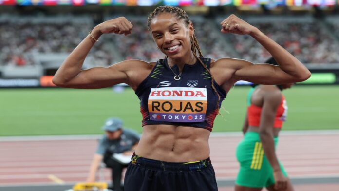 Rojas clasifica a la final del triple salto en el Mundial de Atletismo