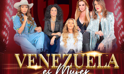 Artistas que participan en “Venezuela es Mujer” mostrando su apoyo al talento femenino en la música.