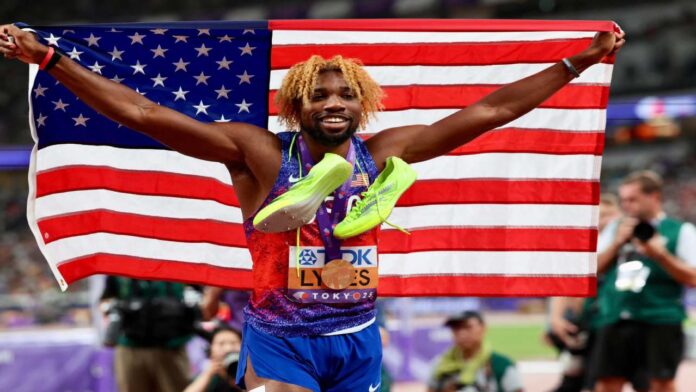 Noah Lyles conquista su cuarto oro mundial en 200 metros