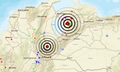 Diez sismos y 21 réplicas sacuden el occidente del país