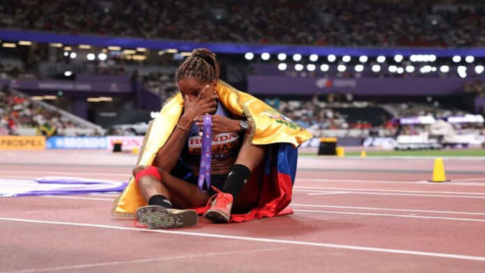 Yulimar Rojas vuelve al podio mundial: bronce en triple salto