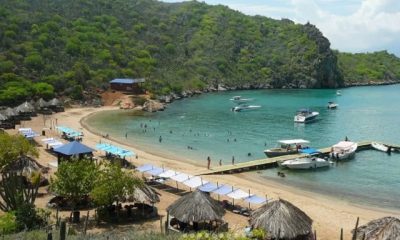 Playa Conoma, en el Parque Nacional Mochima, es uno de los destinos más visitados del Oriente venezolano.