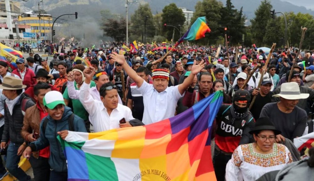 Ecuador acusa falta de voluntad de diálogo por parte de la Conaie