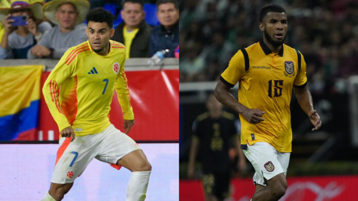 Ecuador y Colombia empatan en amistosos ante México y Canadá