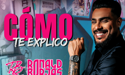 Ronald Borjas, en el estudio, captura la esencia de “Como te explico”.