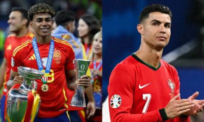 Cristiano Ronaldo encabeza la lista Forbes 2025