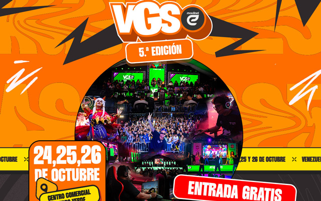 Cosplayers y gamers se preparan para vivir una nueva edición del Venezuela Game Show 2025 en el Centro Comercial Parque Cerro Verde.