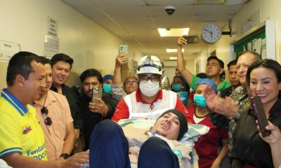 Venezolano con cuadriplejia sale tras tres años en hospital de Ecuador