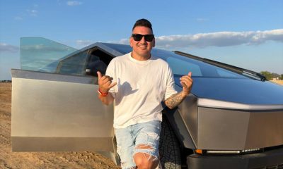 Richard Guerrero durante el lanzamiento de La Ruta Genius, proyecto que recorrerá Estados Unidos para inspirar a la comunidad latina.