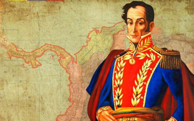 Simón Bolívar, figura central de la Gran Colombia, cuya visión de unidad aún resuena en la actualidad.
