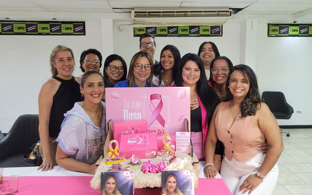 "La Caja Rosa de la Esperanza", símbolo de lucha y esperanza contra el cáncer de mama.