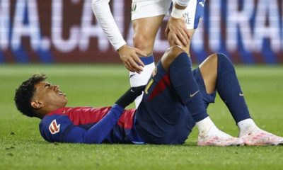 Yamal se lesiona de nuevo y estará de baja dos semanas