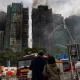Ascienden a 128 los fallecidos por incendio en complejo residencial en China