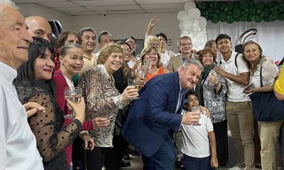 Socios fundadores y directiva de Casa Italia Los Teques celebran 63 años de historia y cultura italo-venezolana.