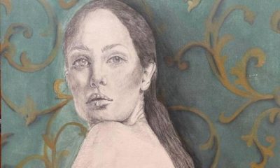 detalle de obras de la exposición “Mundos paralelos”