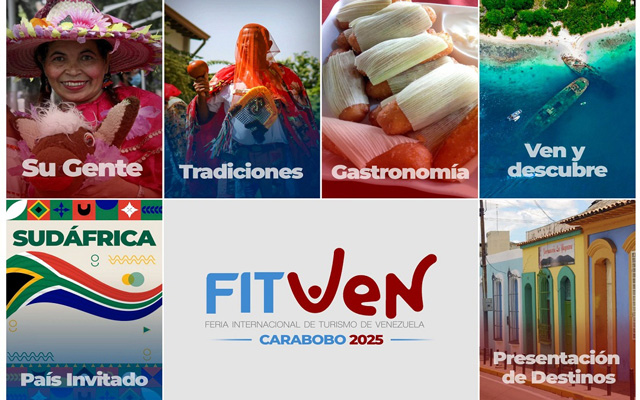 FITVen 2025 reunirá a operadores turísticos, emprendedores e inversionistas en Carabobo.