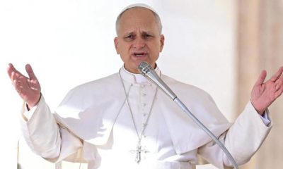El Papa León XIV durante la audiencia general en la Plaza de San Pedro. Foto: ANSA.