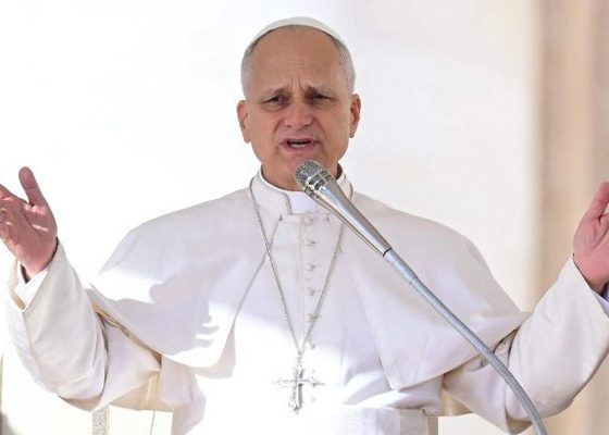 El Papa León XIV durante la audiencia general en la Plaza de San Pedro. Foto: ANSA.