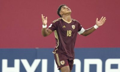 Venezuela sub-17 vence 3-0 a Inglaterra y arranca con fuerza