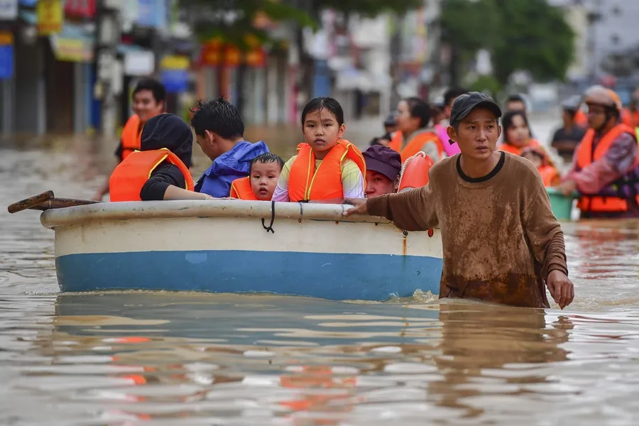 Inundaciones en Vietnam dejan 43 muertos y nueve desaparecidos