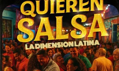 La Dimensión Latina celebra sus 50 años de trayectoria con el lanzamiento de su nuevo sencillo “Quieren Salsa”.