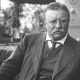 Theodore Roosevelt, presidente de Estados Unidos (1901–1909), formulador de la política del “gran garrote”, que marcó las relaciones hemisféricas entre Washington y América Latina a comienzos del siglo XX.