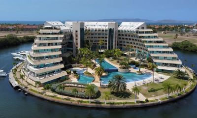 Zona residencial y marina de Lechería, al norte del área metropolitana.