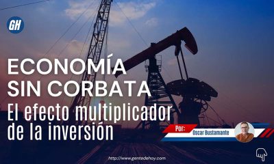 Inversión pública en infraestructura petrolera: cada dólar invertido puede generar empleo, consumo y crecimiento económico gracias al efecto multiplicador.