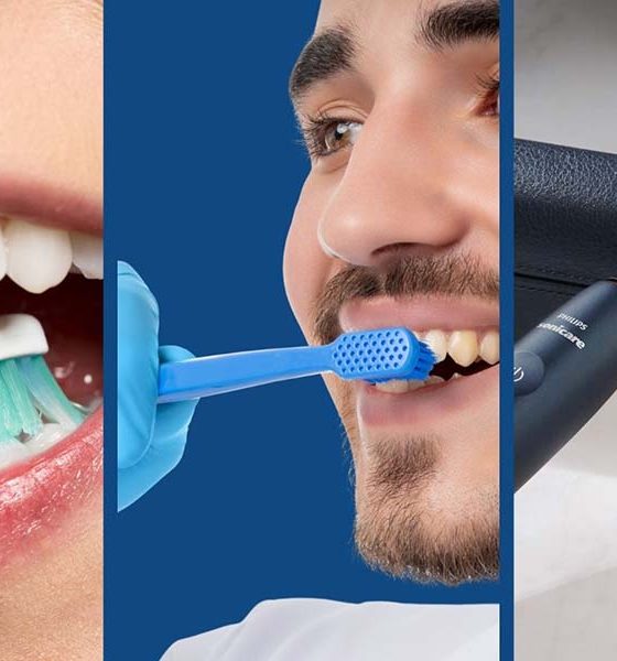 Las microvibraciones sónicas expulsan impurezas de los espacios interdentales