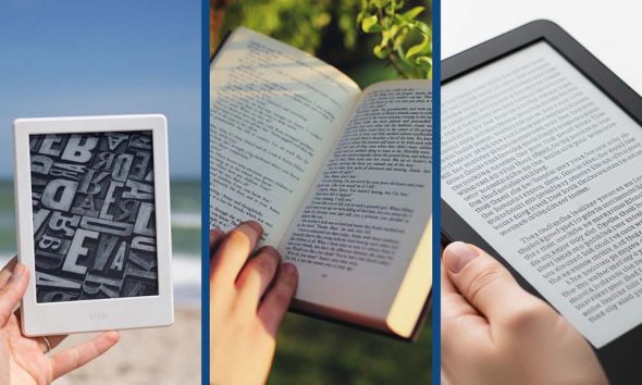 Pantalla de alta resolución mostrando la nitidez de la tinta electrónica bajo luz solar directa