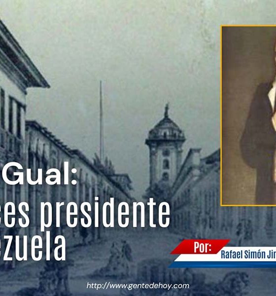 El Congreso Anfictiónico de Panamá de 1826, proyecto impulsado por Bolívar y organizado en gran medida por Pedro Gual.