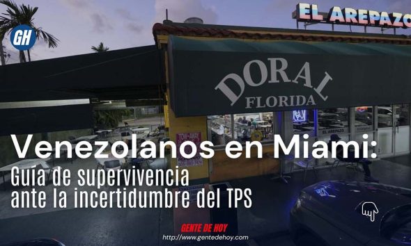 Venezolanos en Doral enfrentan incertidumbre ante el futuro del TPS y el aumento de deportaciones desde Miami.