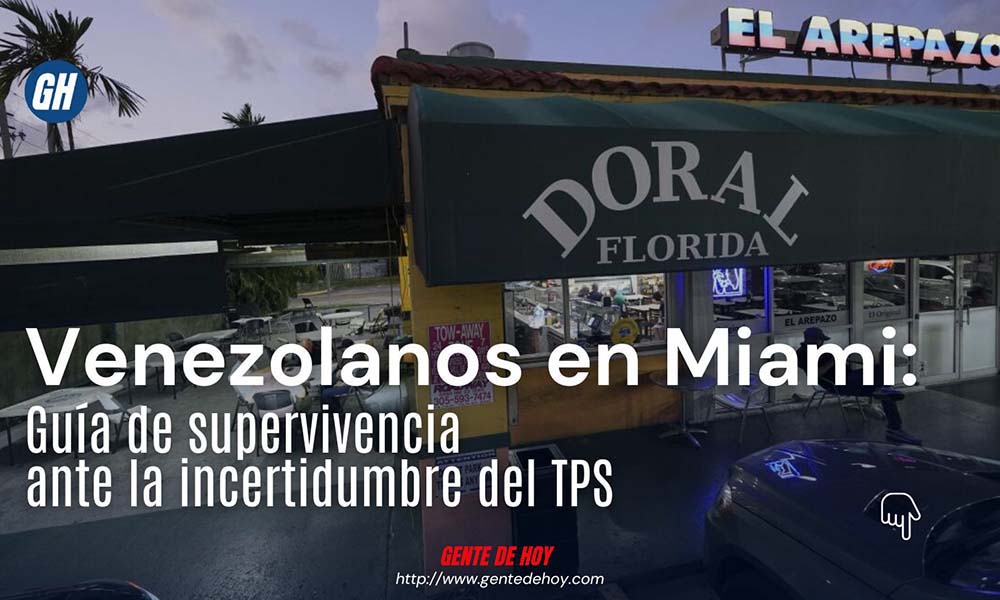 Venezolanos en Doral enfrentan incertidumbre ante el futuro del TPS y el aumento de deportaciones desde Miami.