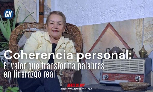 Edicta Gómez Merchán, profesora y periodista venezolana, durante la entrevista exclusiva concedida al portal Gente de Hoy desde Los Teques, estado Miranda.