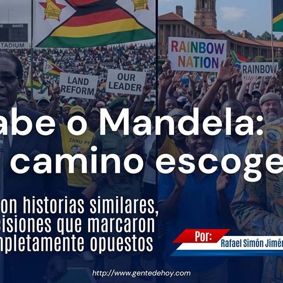 Mandela eligió la reconciliación; Mugabe optó por la venganza