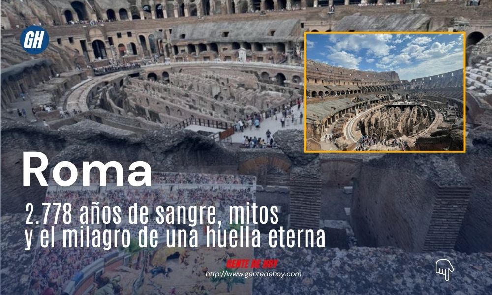 Coliseo de Roma, símbolo universal de la grandeza y la brutalidad del Imperio Romano. Construido en el siglo I d.C., hoy recibe millones de visitantes al año y permanece en pie como testigo de veintiún siglos de historia. Fotos de Ramon A. Castellanos O. @ramon_castellanos